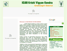 Tablet Screenshot of krishnagirikvk.org